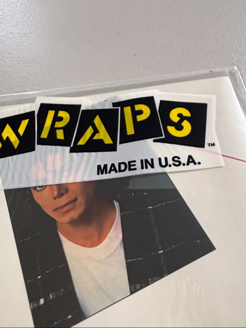 Michael Jackson BAD Wrapping Paper Gift Wrap NWT. Pop. SET of 4 RARE! Rock Wraps